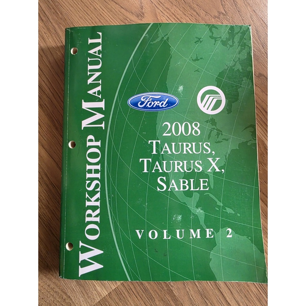 2008 Ford Taurus Taurus X Mercury Sable Workshop Shop Manual Volume 2